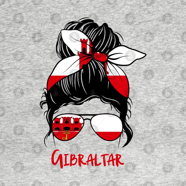 Gibraltar girl, Gibraltar Flag, Gibraltar gift heritage, Gibraltarian girlfriend by JayD World